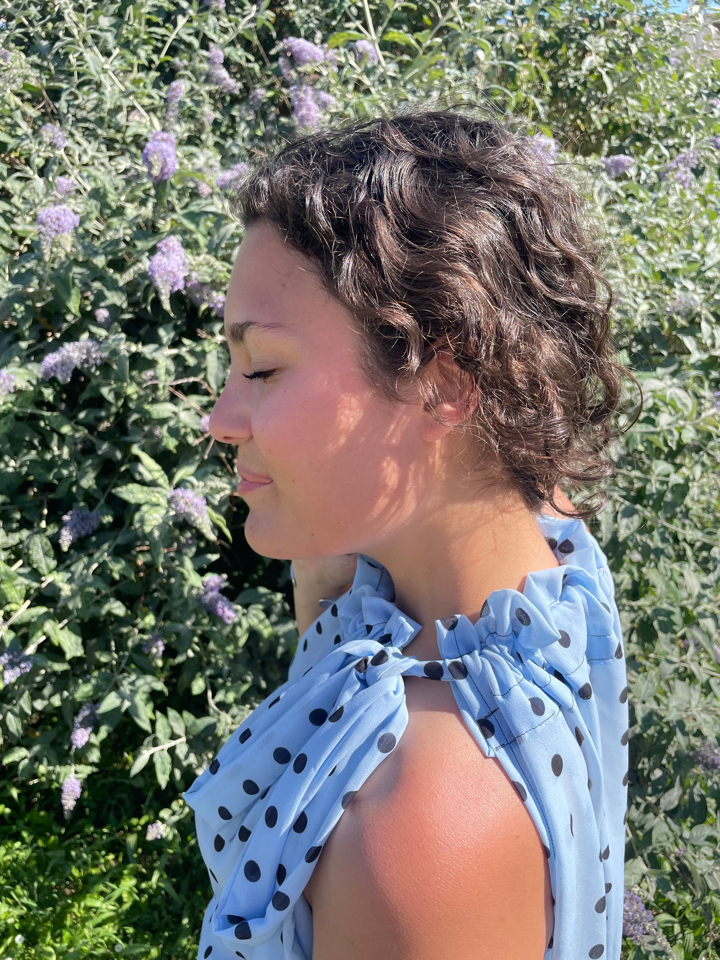 Top Gisèle à pois
