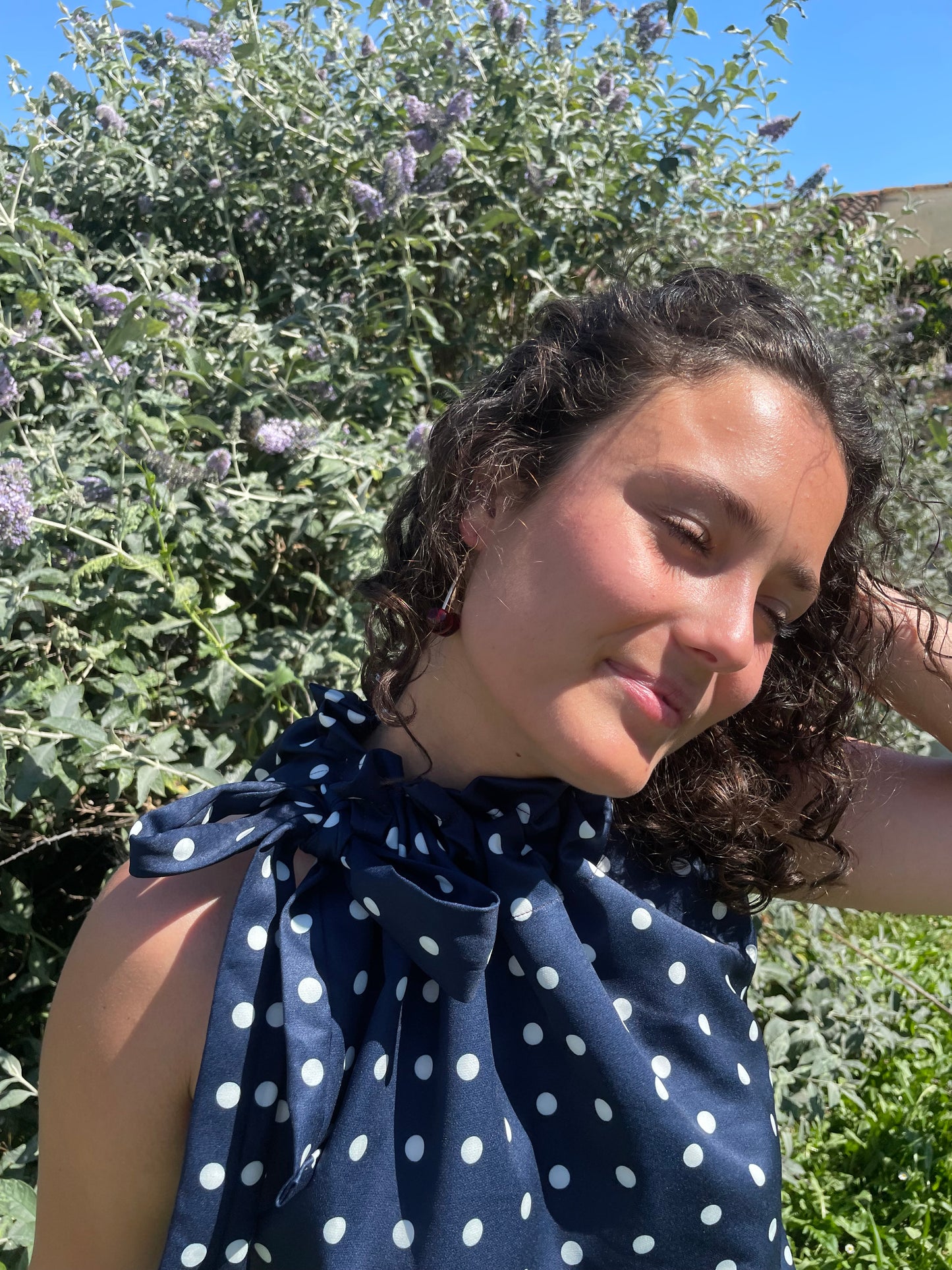 Ensemble Gisèle à pois