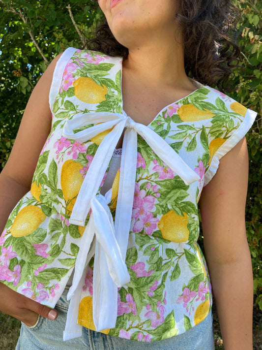 Blouse au citron