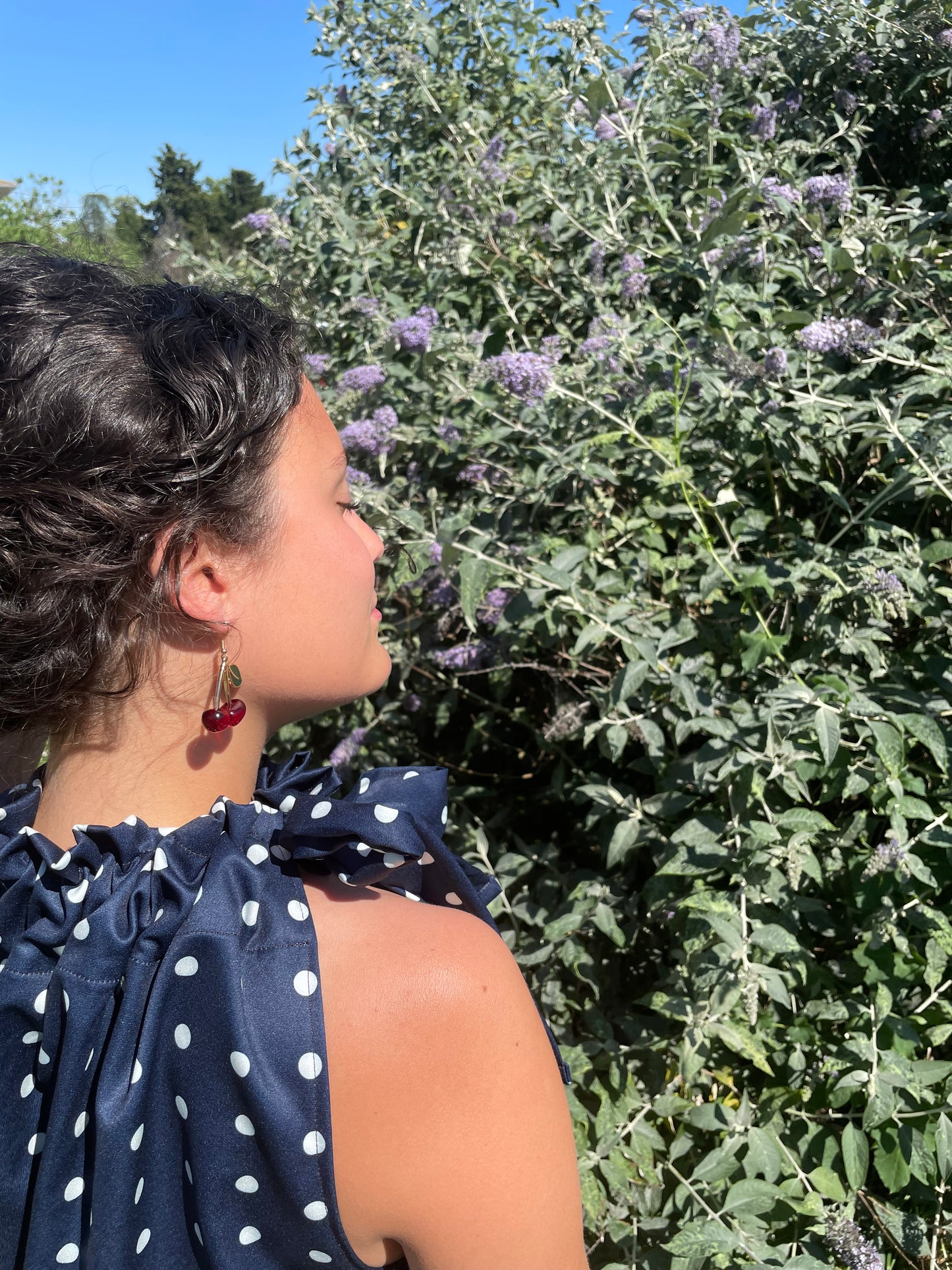 Ensemble Gisèle à pois