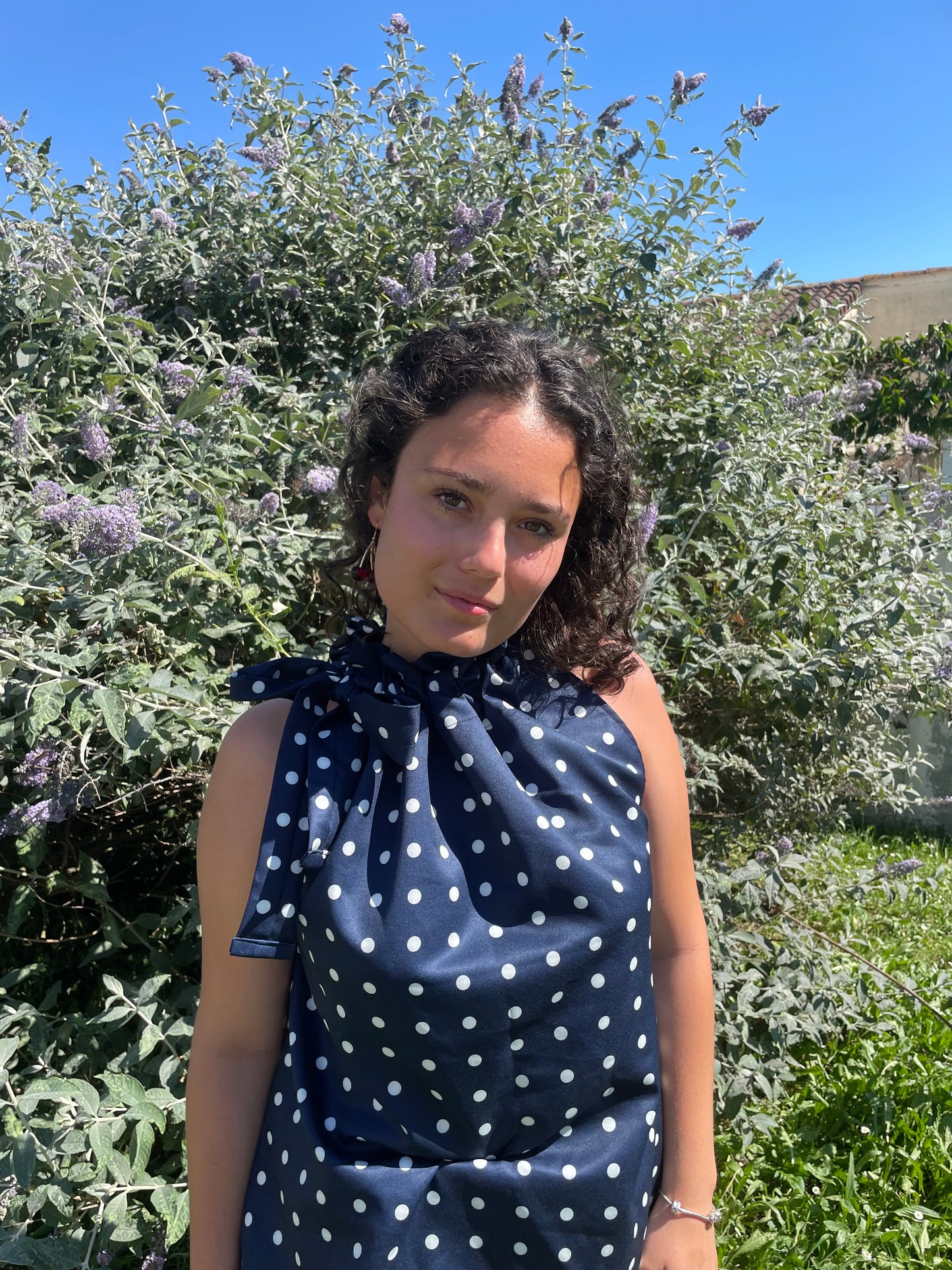 Ensemble Gisèle à pois