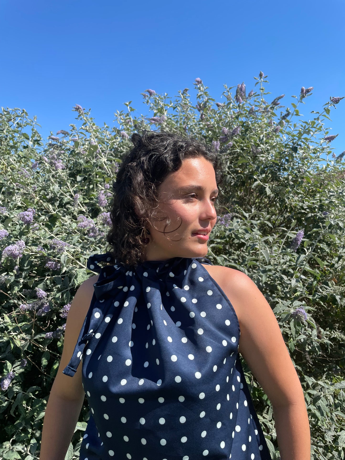 Ensemble Gisèle à pois