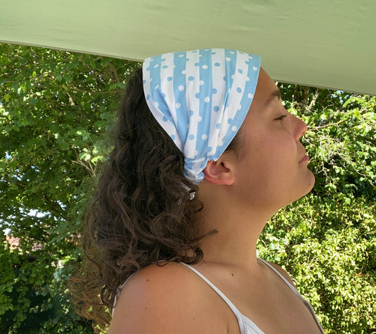 Fichu à pois