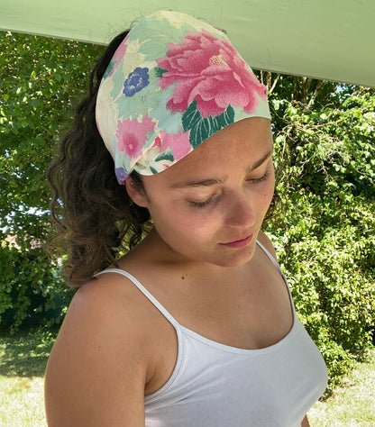 Fichu fleuri