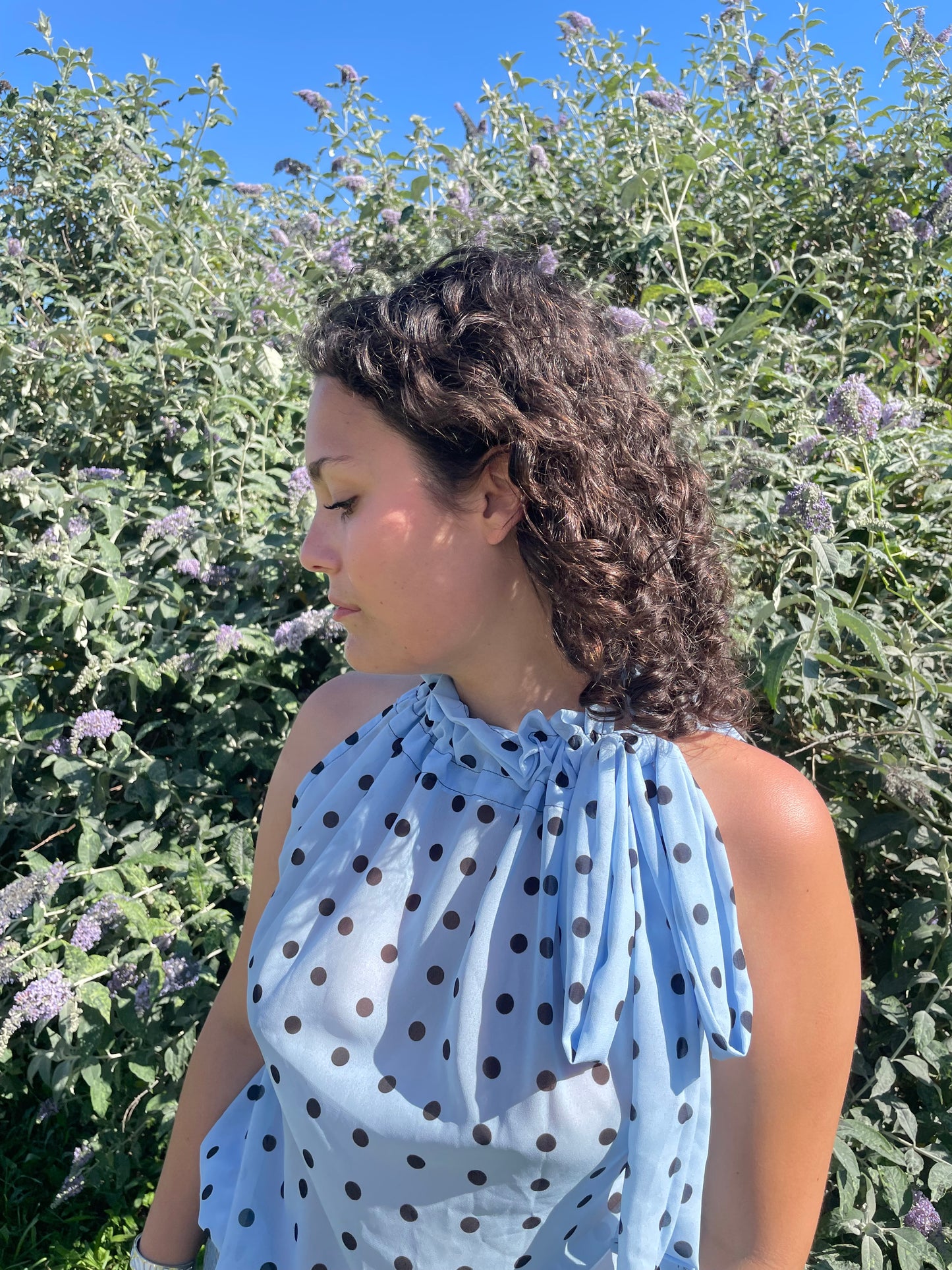 Top Gisèle à pois