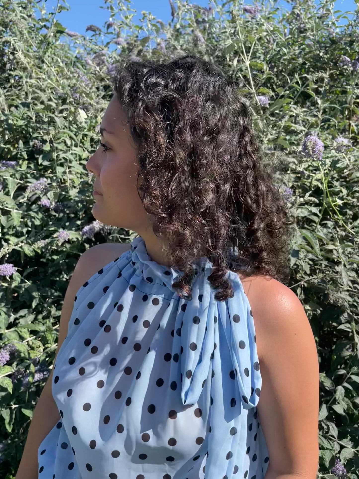 Top Gisèle à pois