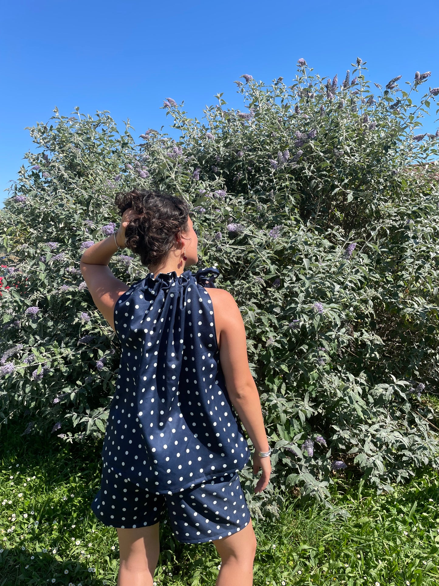 Ensemble Gisèle à pois