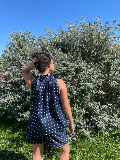 Ensemble Gisèle à pois