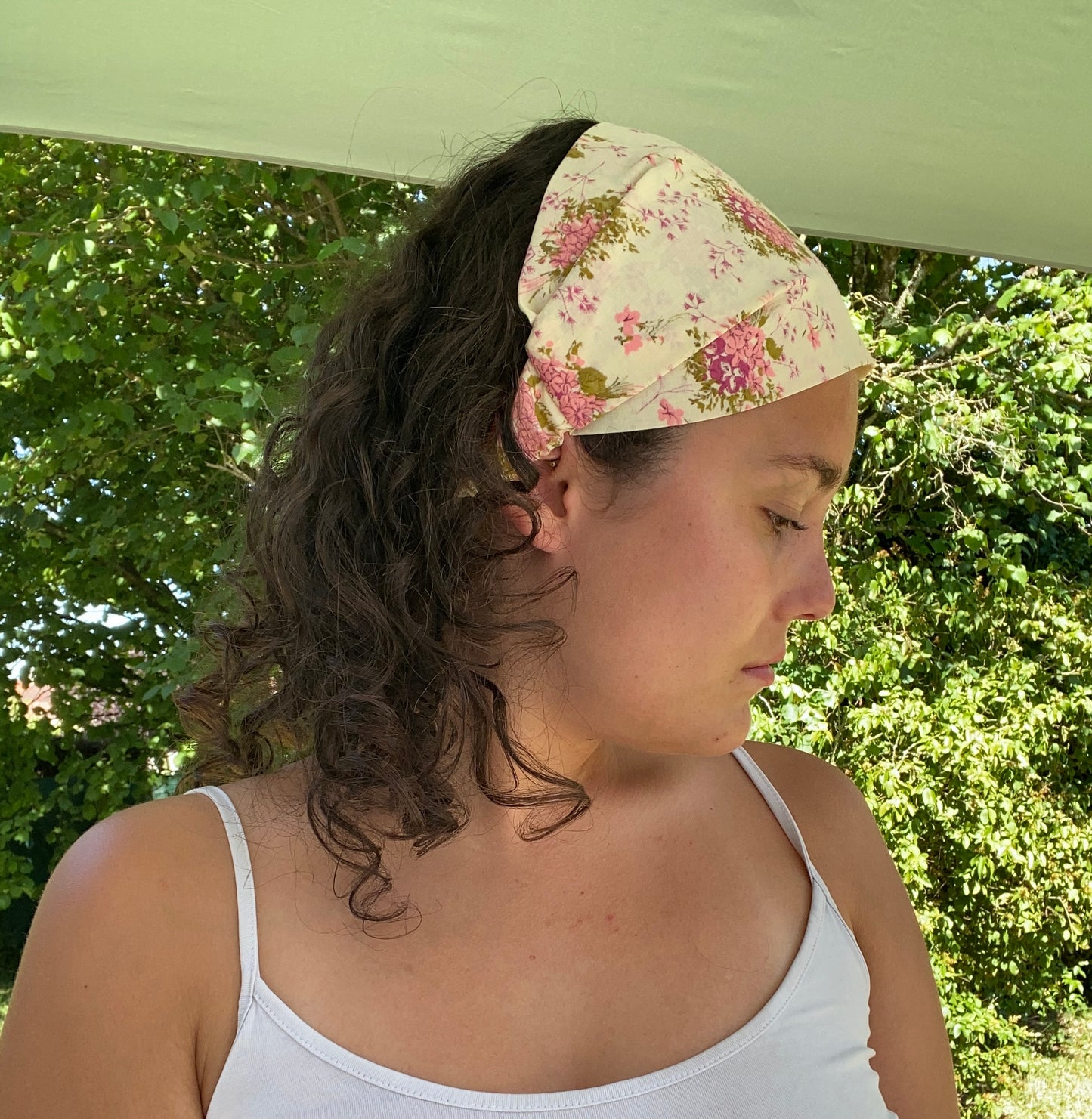 Fichu Fleuri