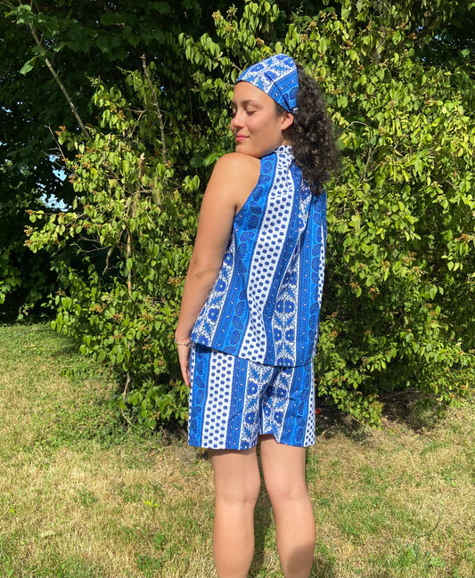 Ensemble Gisèle – Short & Top Provençal
