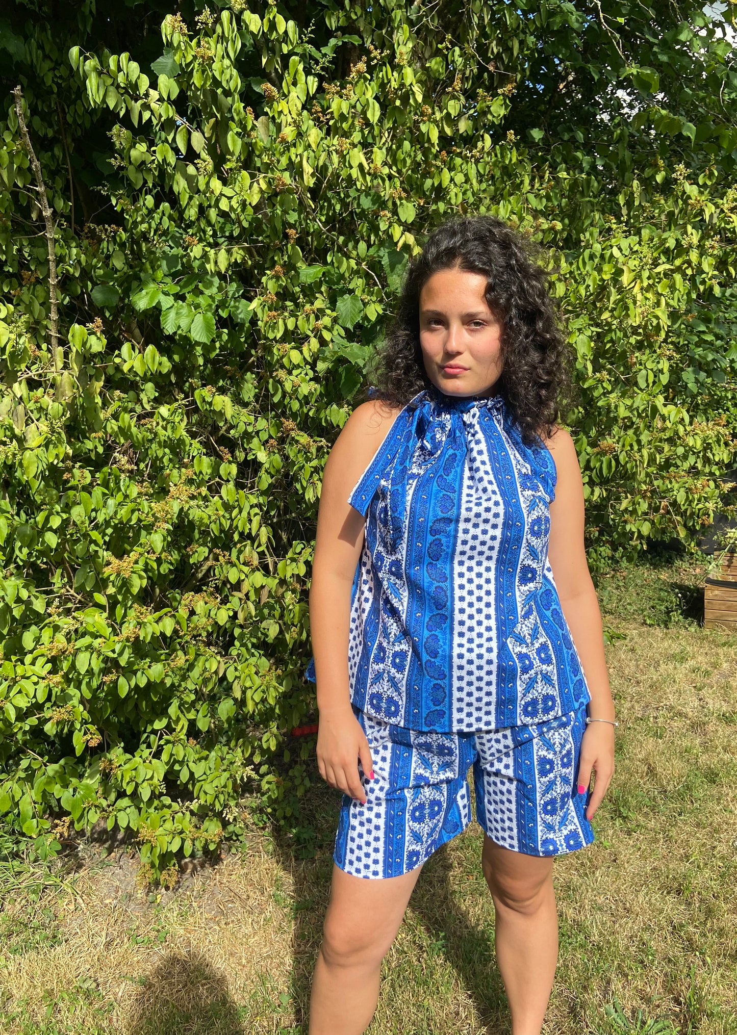 Ensemble Gisèle – Short & Top Provençal