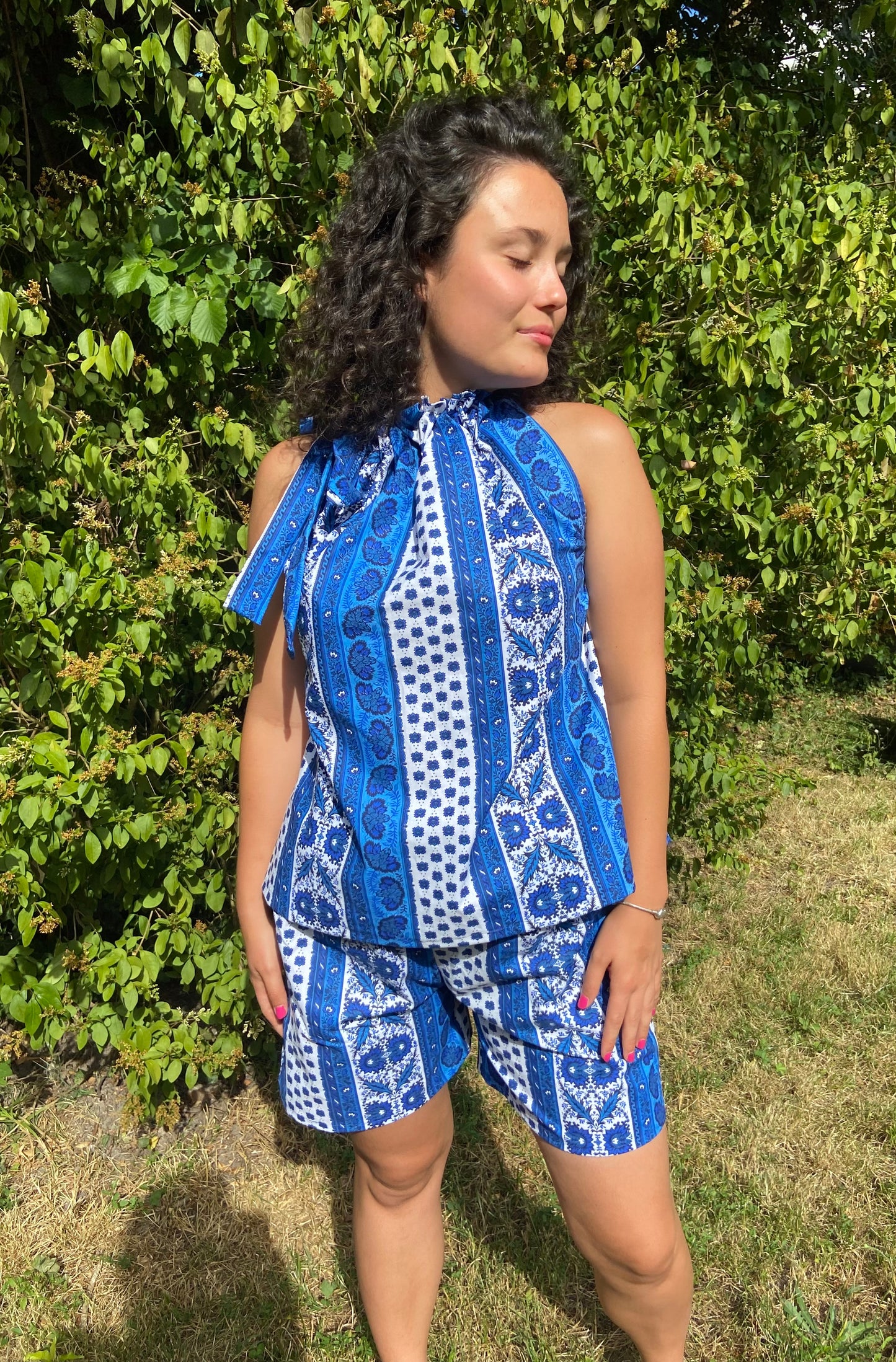 Ensemble Gisèle – Short & Top Provençal