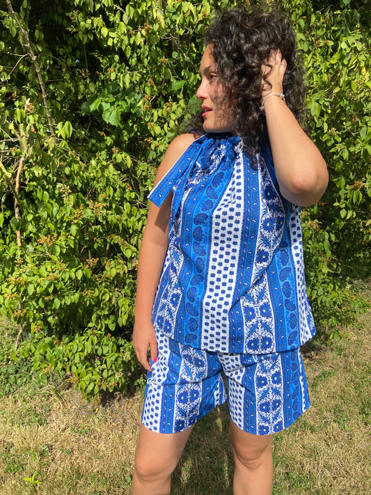 Ensemble Gisèle – Short & Top Provençal