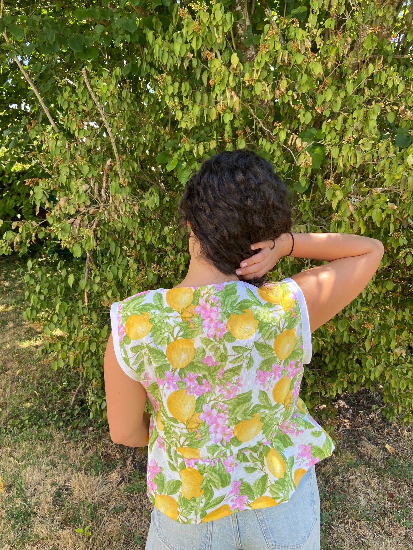 Blouse au citron