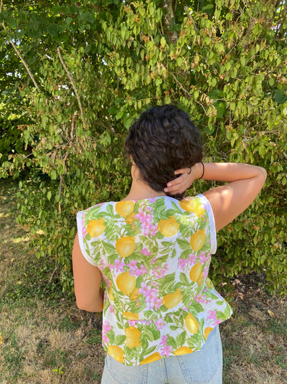 Blouse au citron