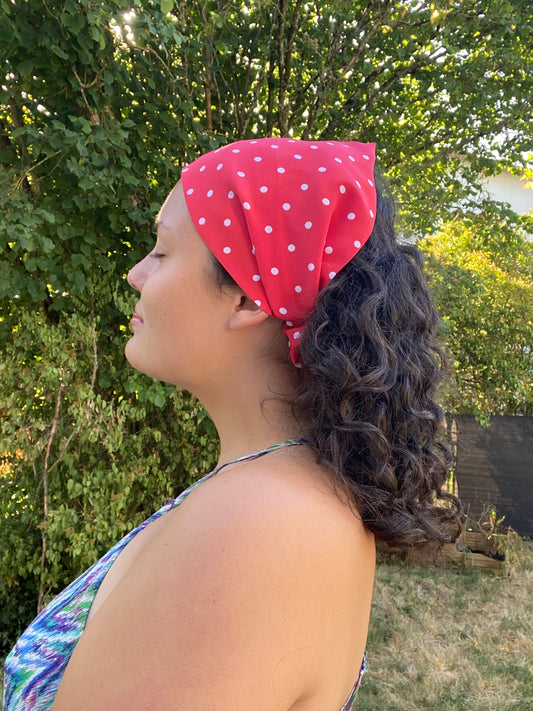 Fichu à pois