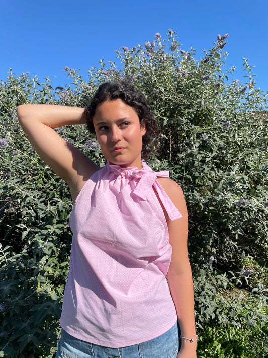 Top Gisèle à pois