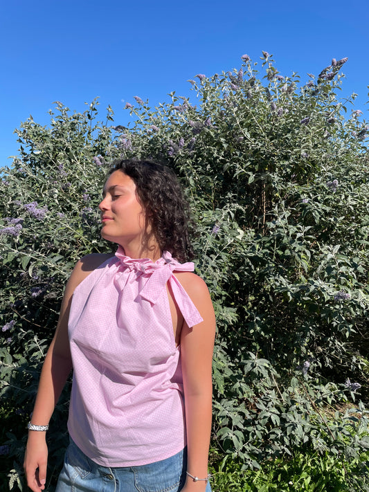 Top Gisèle à pois