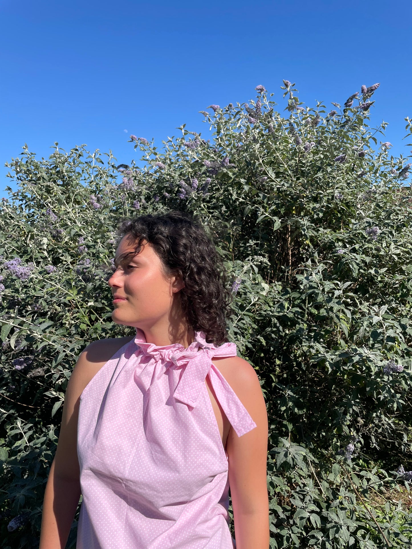 Top Gisèle à pois