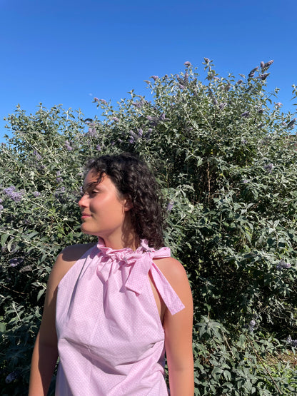 Top Gisèle à pois