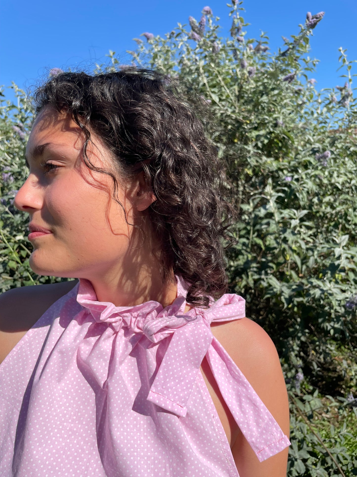 Top Gisèle à pois