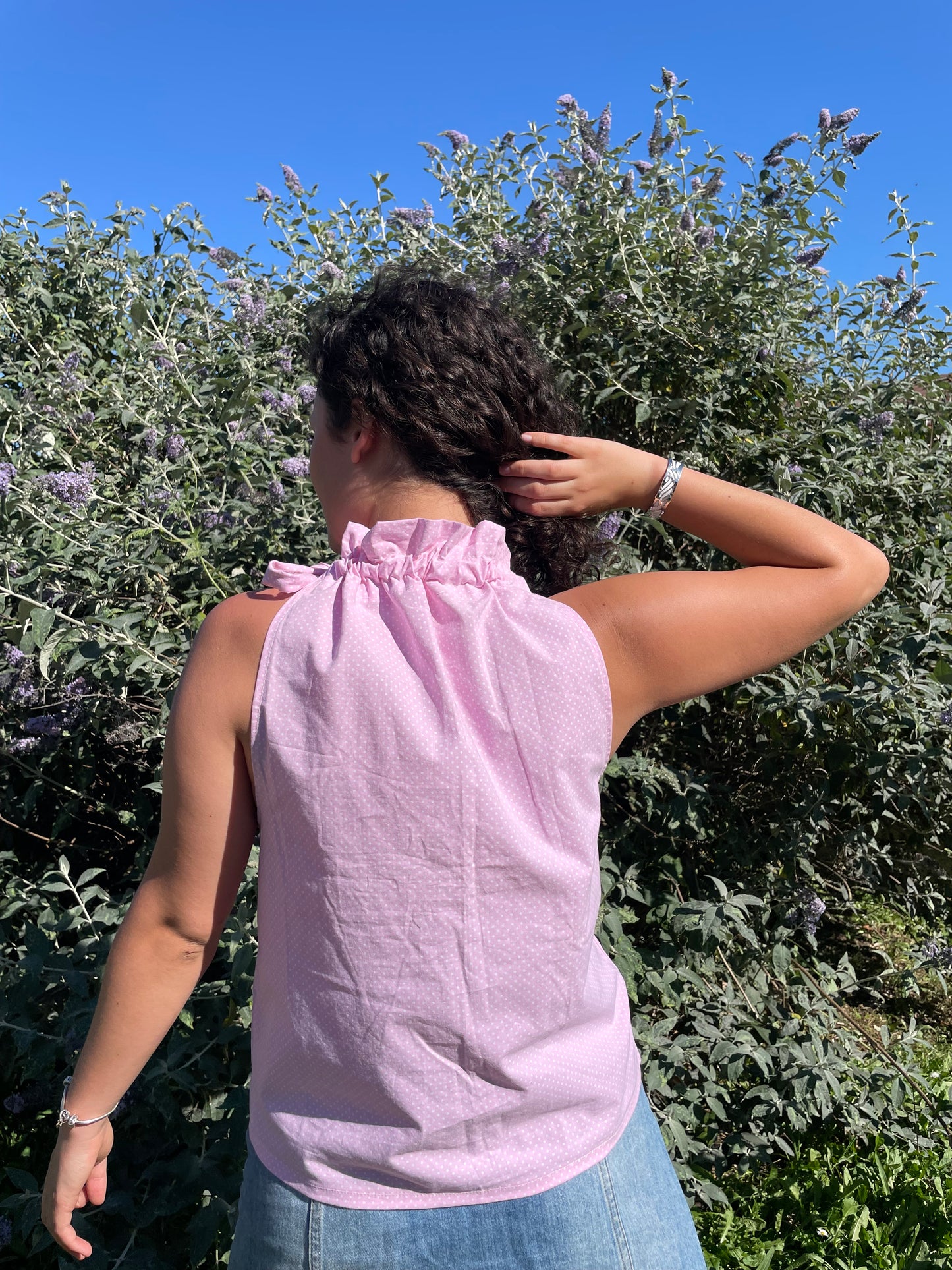 Top Gisèle à pois