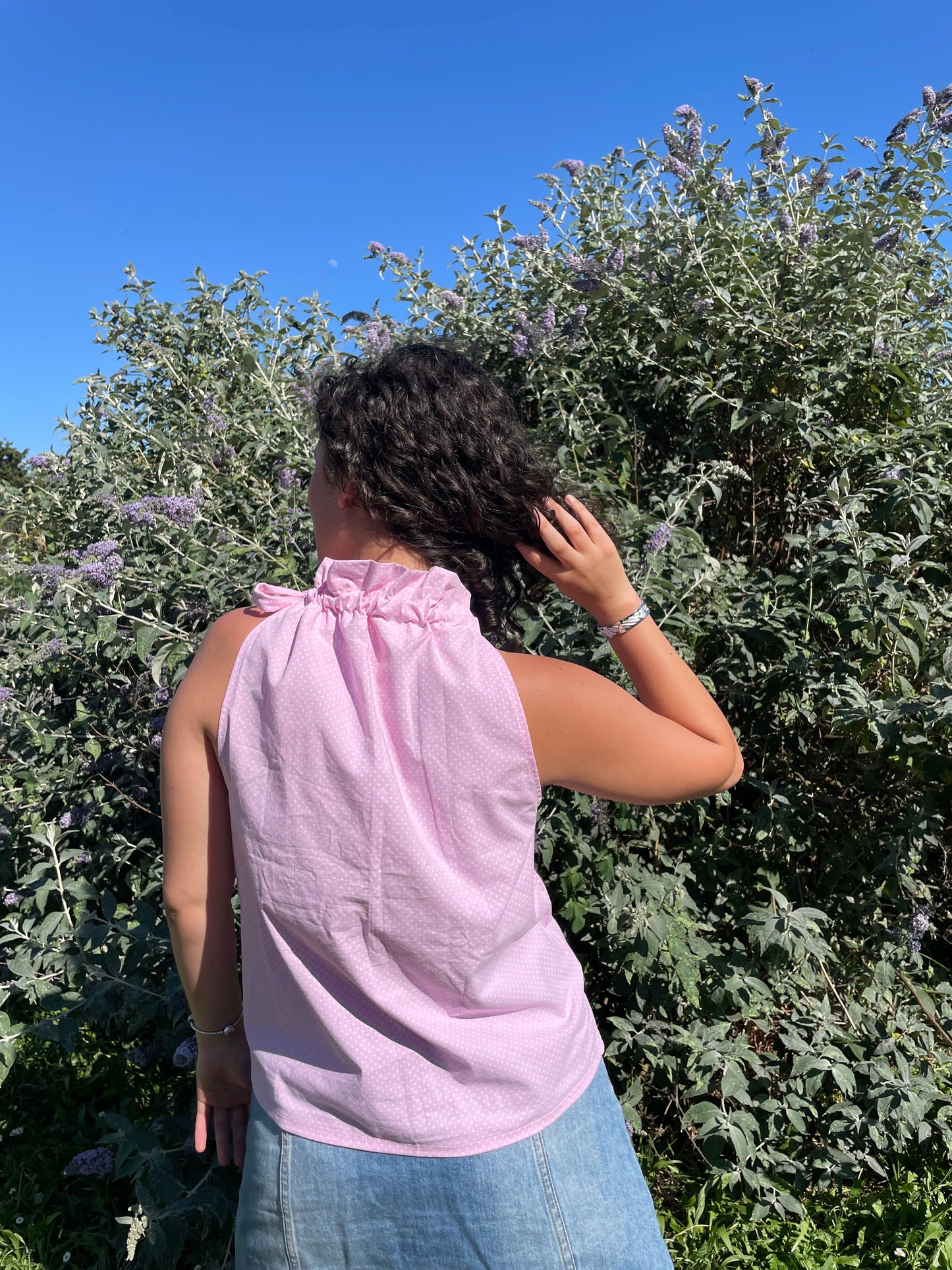 Top Gisèle à pois