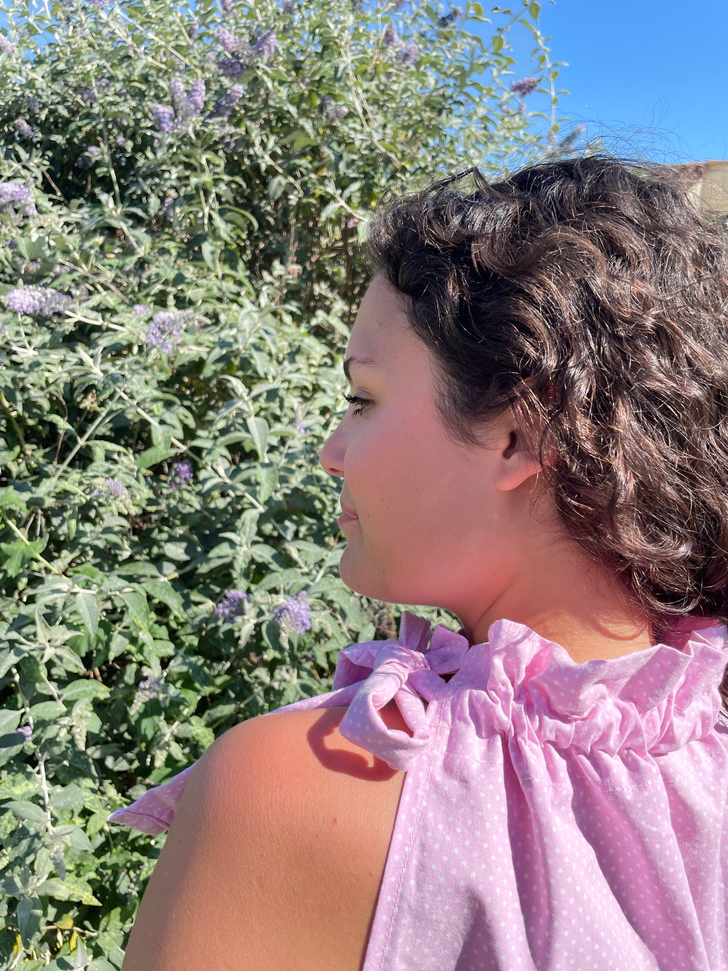Top Gisèle à pois
