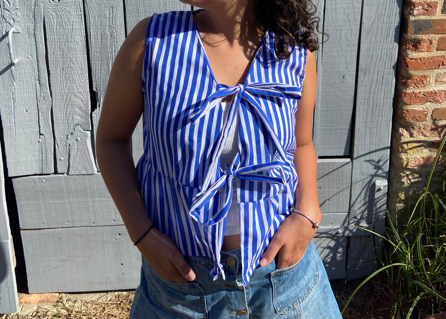 Blouse rayée