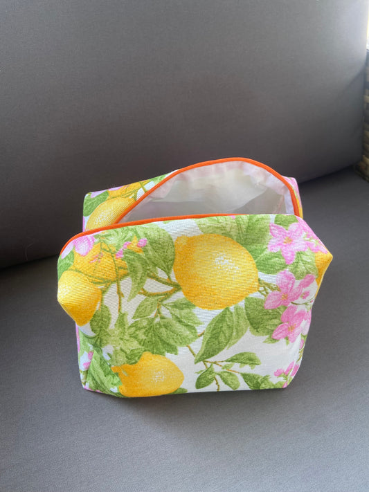 Trousse de voyage au citron
